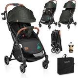 Lionelo Buggy Julie One Kinderwagen Premium Automatisch opvouwen Wandelwagen tot 22 kg Comfortabele zitje