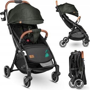 Lionelo Buggy Julie One Kinderwagen Premium Automatisch opvouwen Wandelwagen tot 22 kg Comfortabele zitje
