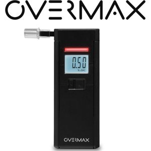 Overmax AD-05 - Alcoholtest - Breed meetbereik - Geluidsmeldingen - Compact formaat