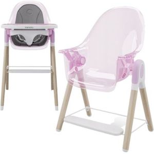 Lionelo Maya Verstelbaar hoge stoel - Pink/Rose