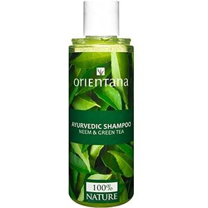 Orientana Ayurvedic Shampoo Neem & Green Tea Natuurlijke Shampoo voor het Haar 210 ml