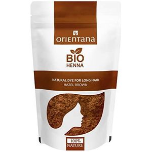 Orientana BIO HENNA Hazelnoot - 100% Veganistisch - 100 g