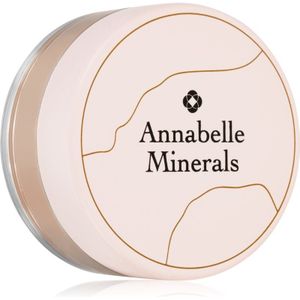 Annabelle Minerals Matte Mineral Foundation Mineraal Poeder Foundation voor Matte Uitstraling Tint Natural Light 4 gr