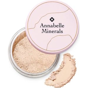 Annabelle Minerals Coverage Mineral Foundation Mineraal Poeder Foundation voor Perfecte Uitstraling Tint Natural Fair 4 gr
