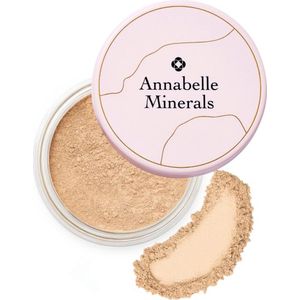 Annabelle Minerals Radiant Mineral Foundation Mineraal Poeder Foundation voor Stralende Huid Tint Golden Fair 4 g