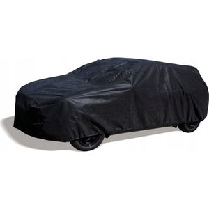 CarPassion Classic Autohoes - Beschermhoes - Waterdicht & Vorstbestendig - Maat L - Zwart - 450 x 137 x 150 cm