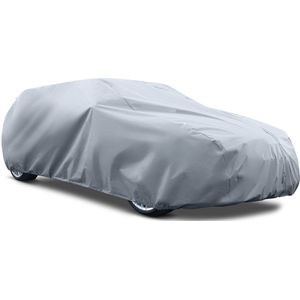 CarPassion Perfect Autohoes - Beschermhoes - Waterdicht & Vorstbestendig - Maat L - Grijs - 450 x 137 x 150 cm