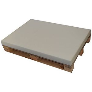 PEP2508 RG25 Foam Pad, 120 x 80 x 8 cm, Ideal for Euro Pallets, Mattress Foam, Furniture Upholstery and Garden Furniture Cushions