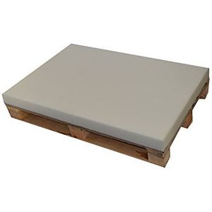 PEP2508 RG25 Foam Pad, 120 x 80 x 8 cm, Ideal for Euro Pallets, Mattress Foam, Furniture Upholstery and Garden Furniture Cushions