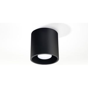 Plafondlamp ORBIS 1 zwart 10 cm x 10 cm - GU10 - IP20 230 V