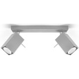 Sollux SL.0456 Deckenleuchte MERIDA 2 grau