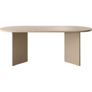 Selsey - Ovo - Tafel - Cappuccino - Laminaat - 204 cm