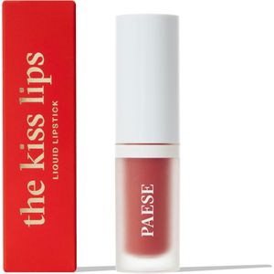 Paese The Kiss Lips Liquid Lipstick matte vloeibare lipstick Tint 02 nude coral 3,4 ml