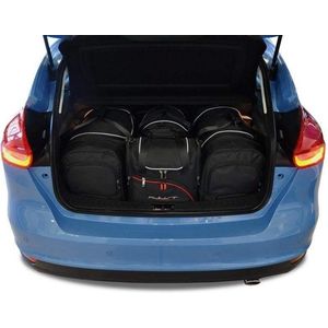 FORD FOCUS HATCHBACK 2011-2018 4-delig Reistassen Auto Interieur Kofferbak Organizer Accessoires