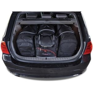 BMW 3 TOURING 2005-2013 4-delig Reistassen Op Maat Auto Interieur Kofferbak Organizer Accessoires