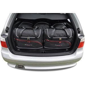 BMW 5 TOURING 2003-2010 5-delig Reistassen Op Maat Auto Interieur Kofferbak Organizer Accessoires