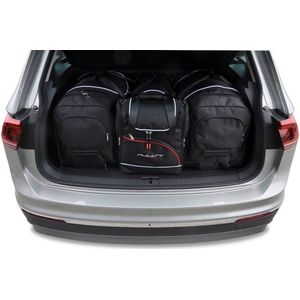 VW TIGUAN 2016+ 4-delig Bespoke Reistassen Auto Interieur Kofferbak Organizer Accessoires