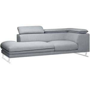 Chaise longue Gigi Big links met contrast piping | Cozyhouse