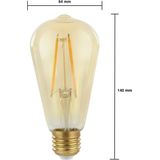 Spectrum - LED Lamp - Warm Wit - E27 - 2W - 240 Lumen - 2400K