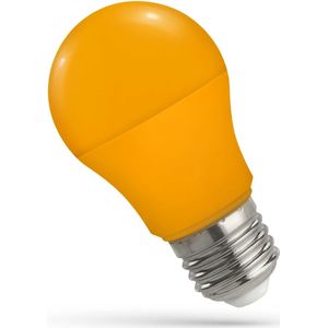 Spectrum - LED lamp E27 - A50 - 5W vervangt 50W - Oranje licht