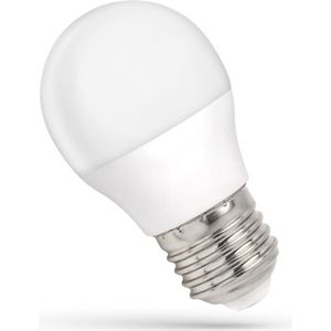 Spectrum - LED lamp E27 - G45 - 4W vervangt 40W - 4000K helder wit licht