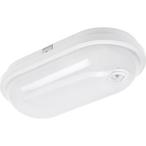 Spectrum - LED Opbouwlamp Ovaal met Sensor - 20W 4000K - IP54 Spatwaterdicht