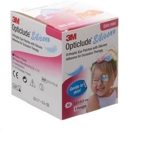 Opticlude 3m Silicone Eye Patch Girl Mini 50  -  3M