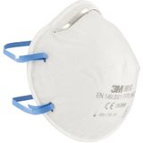 3M FFP2 adembeschermingsmasker 8810, FFP2 maskers voor handslijpen, elektrisch gereedschap en schimmelverwijdering, 3 stuks