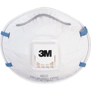 3M - Stofmasker - FFP2 - Wit - Ademhalingsbescherming