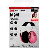 Peltor Hearing Protector Kid Neon Pink 1