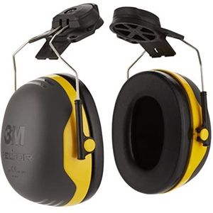 3M Peltor comfortabele gehoorbescherming voor helm X2P3E (94 tot 105 dB), geel