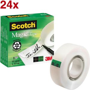 Scotch Magic™ Tape Klebefilm matt 19,0 mm x 33,0 m 24 Rollen