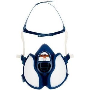 3M - 4251C1 - Adembeschermingsmasker - Gebruiksklaar Halfmasker - Beschermingsniveau A1P2 - 1 x Masker met Geïntegreerd Filter
