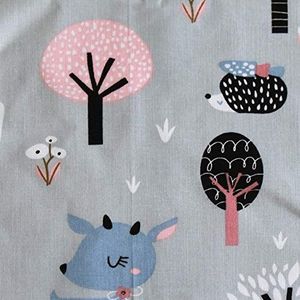 MAMANDU Katoenen stof metergoed katoenen patchwork resten katoenen stof Öko-Tex 50x160cm