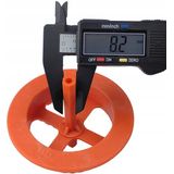 PIEPSCHUIMSNIJDER - Kunststof - Voor Uitsnijden Gaten - Zaagdiepte 20 mm