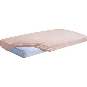 Babymatex - Premium Hoeslaken - Beige - Badstof - 60x120 cm