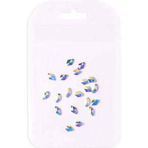 DRM Iriserende 3D Nageldecoratie Steentjes 20st. # 4