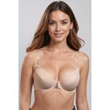 Vivisence - Eve 1012 - Push-Up BH - Beige - Dames - Rugloos - Uitneembaar