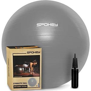 Spokey Fit gymnastiekbal met massagenoppen zitbal fitnessbal medicijnbal 65 cm