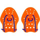 Zwem Hand Paddle Maat L Oranje / Blauw