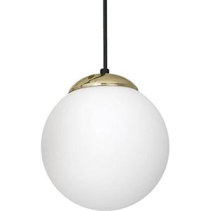 Hanglamp SPARTA ZWART / GOUD 1xE27