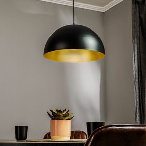 Eko-Light Hanglamp Beta in zwart-goud