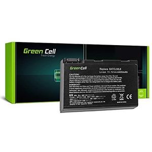 Green Cell BATBL50L4 BATBL50L6 BATBL50L8 BATBL50L8H Accu Laptop Batterij voor Acer Extensa 5010 5200 5410 5510 5510Z (4400mAh 11.1V Zwart)