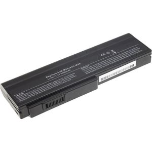 GreenCell Laptop Batterij voor Asus A32-M50 A32-N61 N43 N53 G50 - 11.1V - 6600mAh (9 Cellen, 6600 mAh), Notebook batterij, Groen
