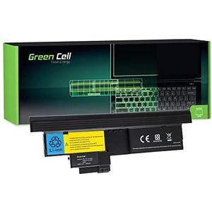 Green Cell® Extended Serie 42T4657 Laptop Batterij voor Lenovo ThinkPad Tablet X200 X201i X201t X200t (8 cellen 4400mAh 14.4V Zwart)