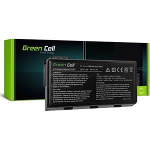Green Cell Standaard serie BTY-L74 BTY-L75 Laptop Batterij voor MSI CR500 CR600 CR610 CR620 CR630 CR700 CR720 CX500 CX600 CX605 CX620 CX700 A62000 (9 Z). ellen 6600mAh 11.1V Zwart)