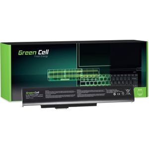 Green Cell® Standaard Batterij Serie voor MSI MS-16Y1 Laptop (6 cellen, 4400 mAh, 10,8 V, zwart)