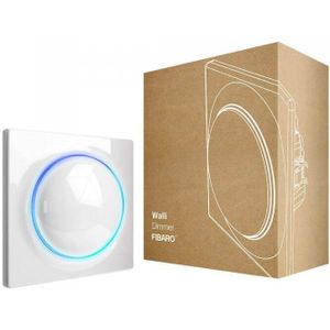 FIBARO Walli Dimmer - Wit - Slimme inbouw dimmer - Geschikt voor LED - Wit - Z-Wave Plus