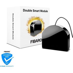 FIBARO Double Smart Module - Potentiaalvrije schakelaar - Z-Wave Plus