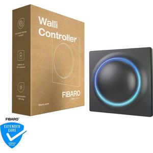 FIBARO Walli Controller - Draadloze schakelaar - Batterijgevoed - Z-Wave Plus - Antraciet
